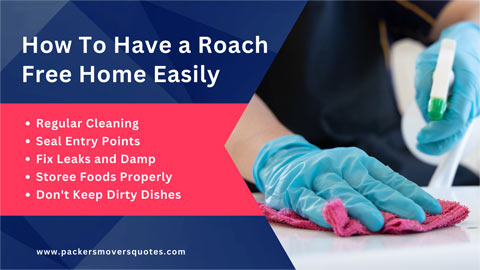 How To Have a Roach Free Home Easily